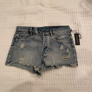 Blank NYC Denim Shorts Size 27 NWT
